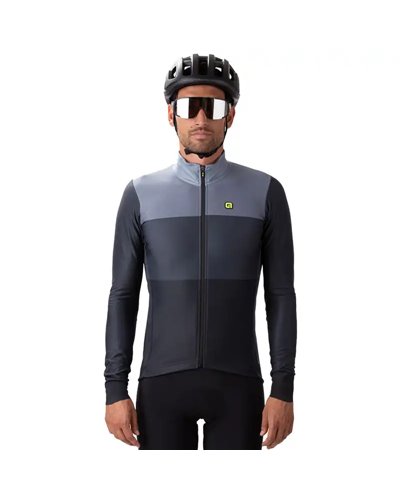 Alè PR-S Sfida Men's Full-Zip Cycling Jacket, Grey