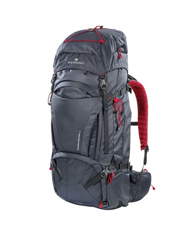 Ferrino Overland 65+10 Trekking Backpack, Dark Grey