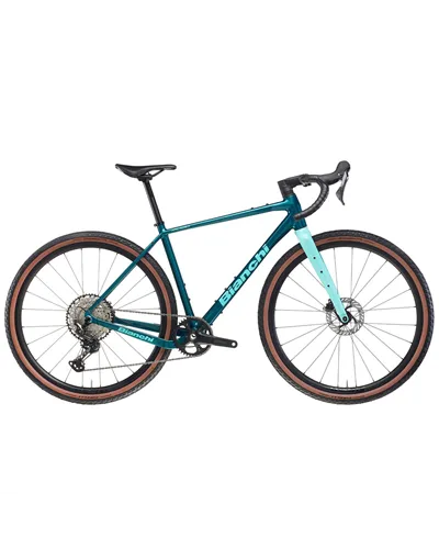 Bianchi Arcadex AL Shimano GRX 12sp, U9 Turquoise/CK16 Full Glossy MY26