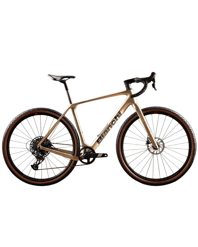 Bianchi Arcadex Comp Shimano GRX SGS 12sp, AZ Metal Sand/Graphite Glossy MY25
