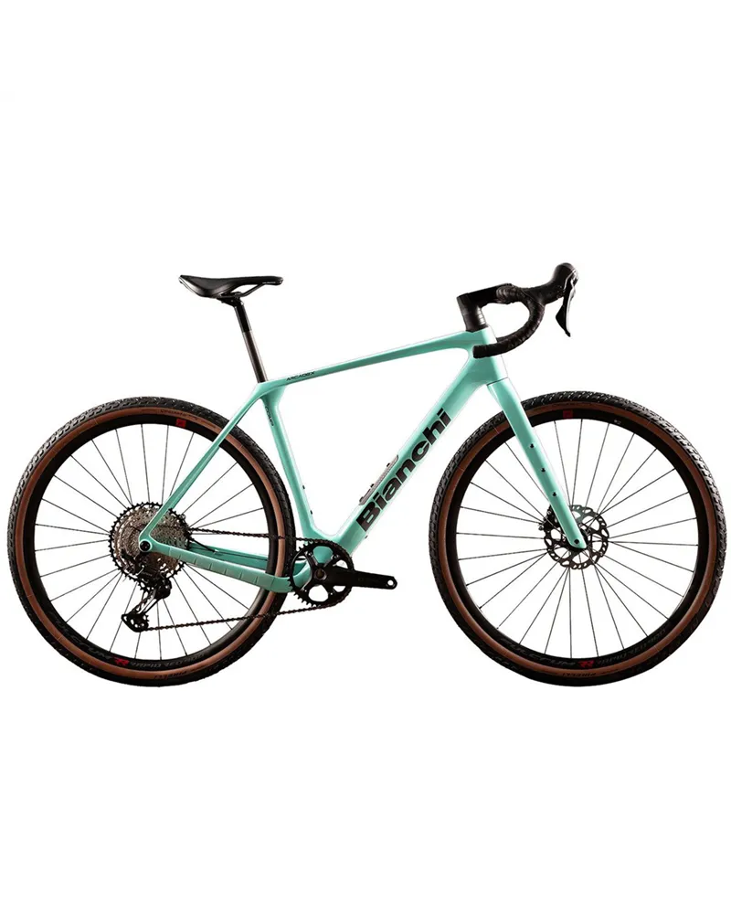Bianchi Arcadex Comp Sram Apex Eagle D1 12sp, AY CK16/Graphite Glossy MY25