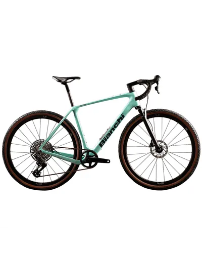 Bianchi Arcadex Pro Sram GX AXS 12v, AZ CK16/Green Water Matt MY26
