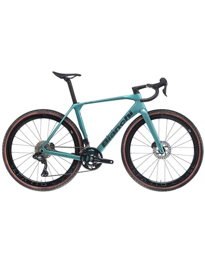 Bianchi Impulso RC Shimano GRX Di2 12v Powermeter, FG Celeste Metallic/Graphite-CK16 MY26
