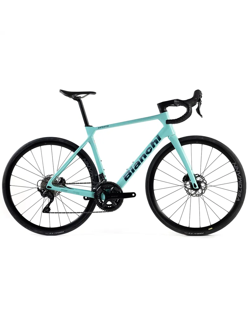 Bianchi Infinito Shimano 105 12v, 2K CK16/Blue Glossy-Matt Logo MY24