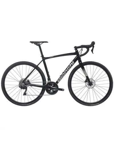 Bianchi Nirone 7 Alu Shimano 105 Disc 11sp, N2 Serial Black/Titanium Silver Glossy MY22