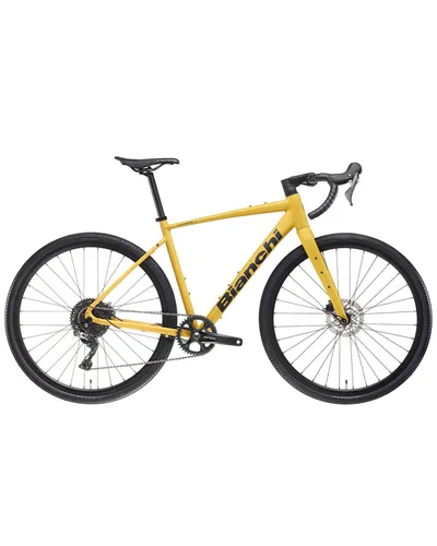 Bianchi Nirone 7 Disc Shimano GRX 11v, GE Yellow Ocher Matt/Black Matt MY25