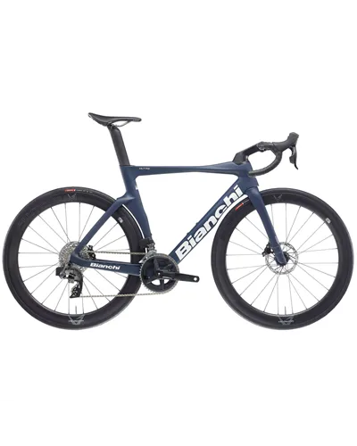 Bianchi Oltre Comp Sram Rival eTap AXS E1 12sp, ZP Velvet Navy/Off White Matt MY26