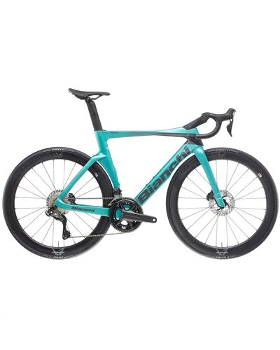 Bianchi Oltre Pro Sram Force AXS E1 12v Powermeter, ZF CK Metallic/Graphite Matt MY26