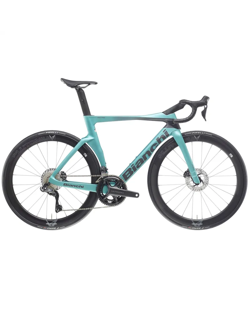 Bianchi Oltre Pro Shimano Ultegra Di2 12v Powermeter, ZF CK Metallic/Graphite Matt MY25