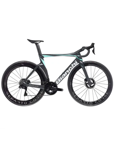 Bianchi Oltre RC Shimano Dura-Ace Di2 12v, XR Graphite-Carbon/CK16-Alu Silver Full Matt MY24