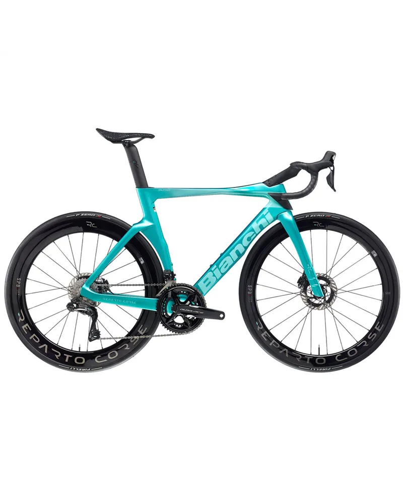 Bianchi Oltre RC Shimano Dura-Ace Di2 12sp Powermeter, ZE CK Metallic/CK16 Glossy MY25