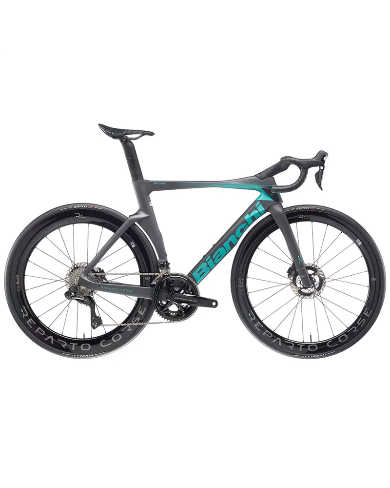 Bianchi Oltre RC Shimano Dura-Ace Di2 12v Powermeter, ZW Carbon/CK Metallic Matt MY25