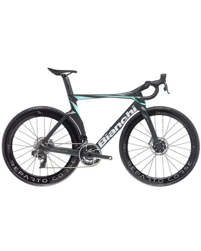 Bianchi Oltre RC Sram Red eTap AXS D1 12sp, XR Graphite-Carbon/CK16-Alu Silver Full Matt MY24