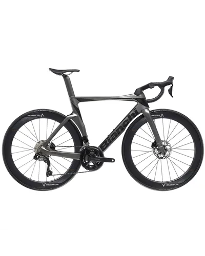 Bianchi Oltre Shimano 105 Di2 12sp, XH Dark Grey Metal/Graphite Glossy MY24