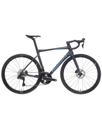 Bianchi Specialissima Comp Shimano 105 Di2 12v, BE Black/Deep Blue/Grey Full Matt MY24
