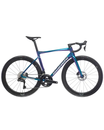 Bianchi Specialissima Pro Shimano Ultegra Di2 12sp, B3 Blue Purple/Chrome Glossy MY25