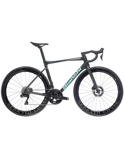 Bianchi Specialissima RC Shimano Dura-Ace Di2 12v Powermeter, B1 Carbon UD/CK16 Marble/CK16 Glossy MY25