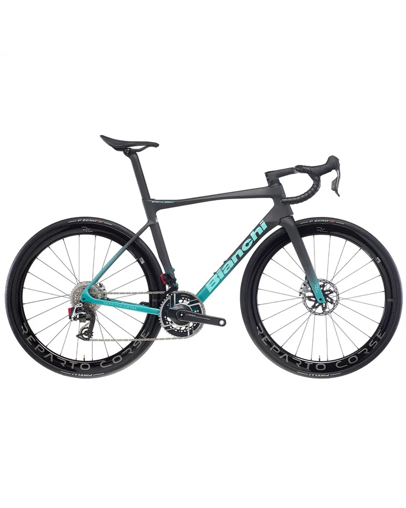 Bianchi Specialissima RC Shimano Dura-Ace Di2 12sp Powermeter, MR Carbon/CK Metallic-CK16 MY25