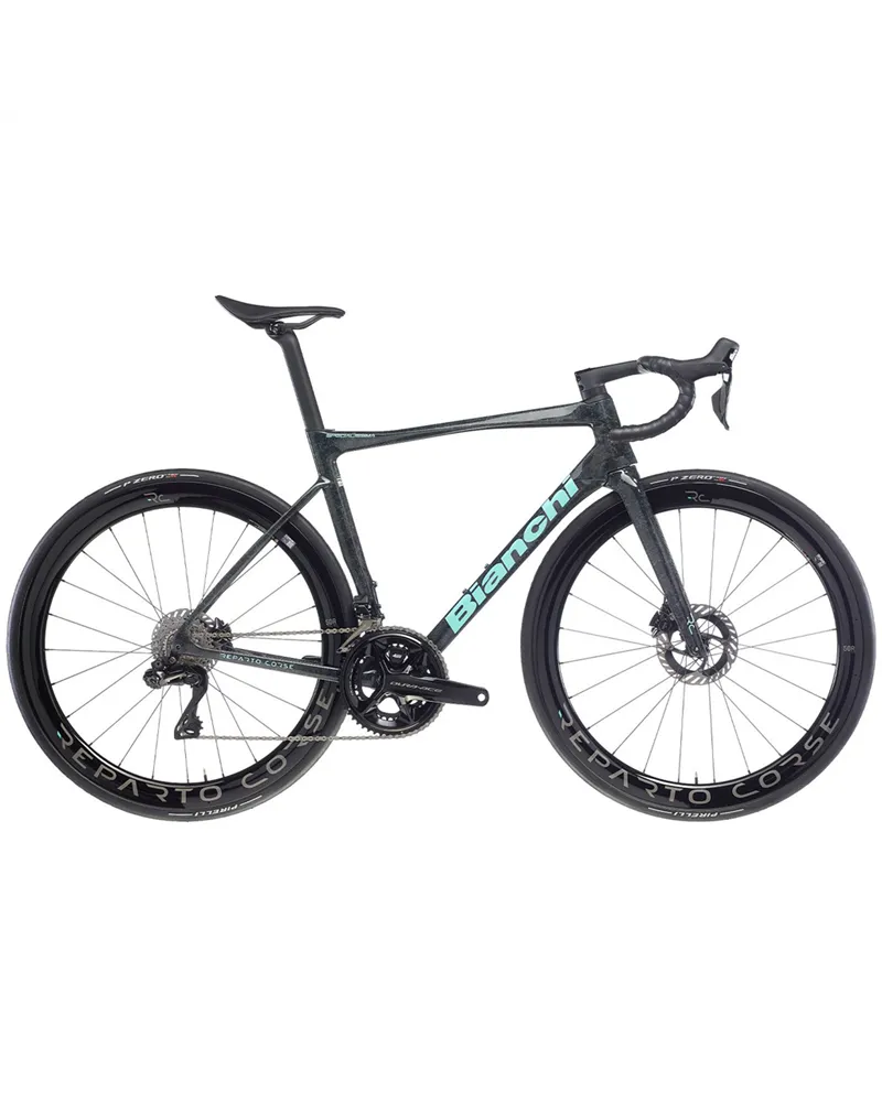 Bianchi Specialissima RC Sram Red eTap AXS 12v Powermeter, B1 Carbon UD/CK16 Marble/CK16 Glossy MY25