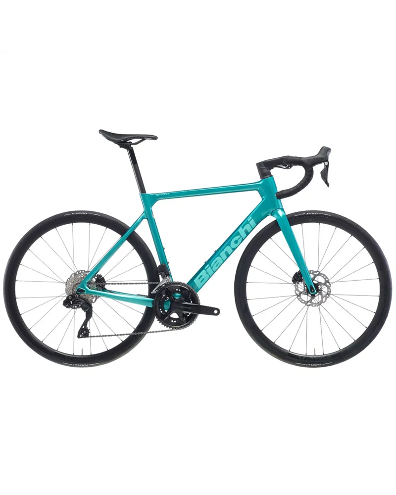 Bianchi Sprint ICR Shimano 105 Di2 12sp, SI Celeste Metallic/CK16 Glossy MY24