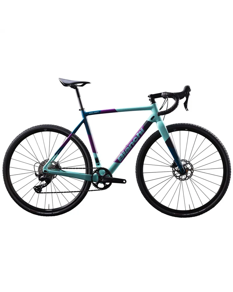 Bianchi Zolder Pro Shimano Ultegra Di2 12sp, YD CK16/Purple-Abyssal Teal Glossy MY25