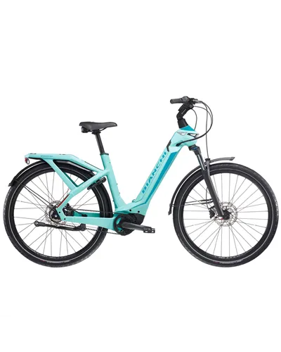 Bianchi e-Omnia C-Type Shimano Deore 10sp OLI Edge 630Wh, 4G CK16/Dark Celeste Full Matt MY24
