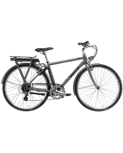 Bianchi e-Spillo Classic Gent VB Shimano Altus 8sp - Egoing 418Wh, ST Gun Metal/Black Full Matt MY23