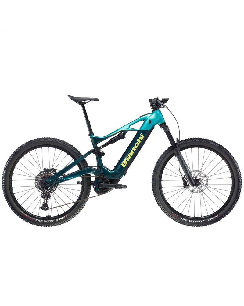 Bianchi e-Vertic FX-Type 9.2 Sram SX Eagle 12sp - Bosch CX 800Wh, EV Greenish Water/Metallic Celeste-Acid (Glossy) MY25