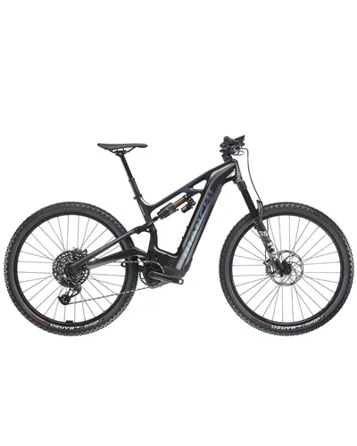 Bianchi e-Vertic FX-Type Pro Sram GX Eagle 12sp - Bosch CX 750Wh, E3 Graphite/Green-Blue Glossy MY23