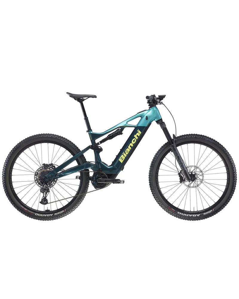 Bianchi e-Vertic FX-Type SE Shimano Deore XT 12v - Bosch CX 800Wh, EV Greenish Water/Metallic Celeste-Acid (Glossy) MY26