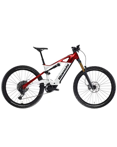 Bianchi e-Vertic FX SE Sram GX Eagle AXS 12sp - Bosch CX 800Wh, F2 Chrome Orange/White-Graphite MY26