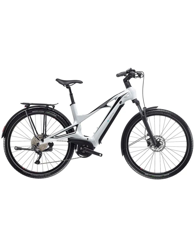 Bianchi e-Vertic T-Type ST Shimano Deore 10v - Bosch 500Wh, SV Grey/Graphite Race Glossy MY24