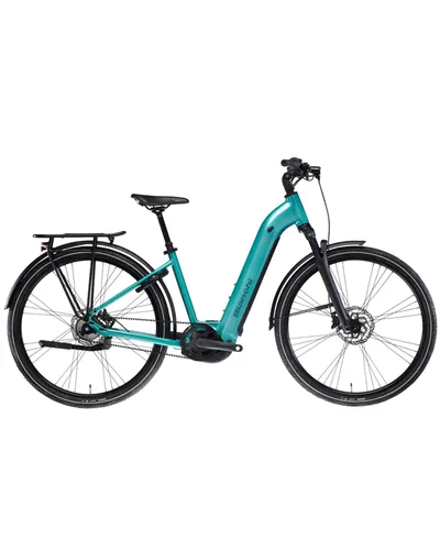Bianchi T-Tronik C 8.2 Shimano Deore 10v - Bosch 600Wh, YJ Celeste Metallic/Dark Celeste Metallic Glossy MY26