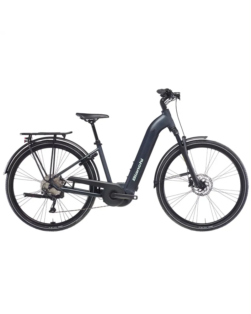 Bianchi T-Tronik C 8.2 Shimano Nexus 5sp - Bosch 600Wh, YF Graphite/Sage Green Full Matt MY26