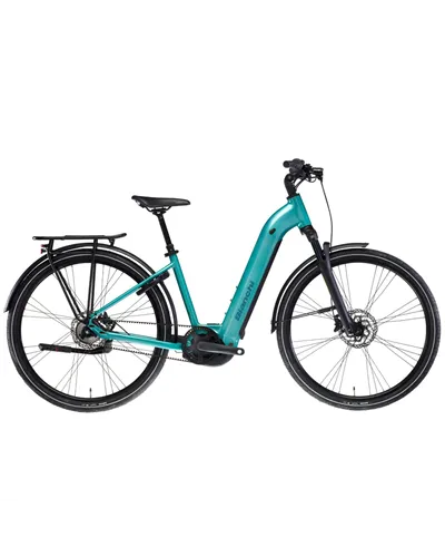 Bianchi T-Tronik C 8.2 Shimano Nexus 5sp - Bosch 600Wh, YJ Celeste Metallic/Dark Celeste Metallic Glossy MY26