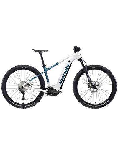 Bianchi T-Tronik X 9.2 Trekking Shimano Deore 10v - Bosch 600Wh, YP White/Iridescent Blu/Violet Glossy MY26