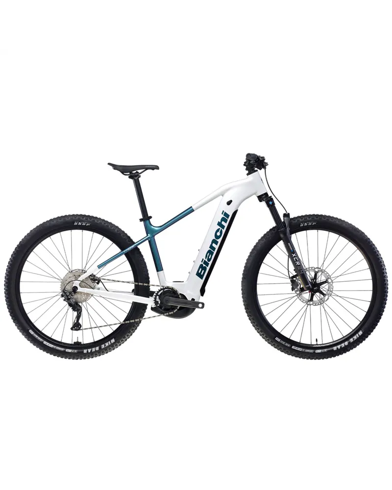 Bianchi T-Tronik X 9.2 Trekking Shimano Deore 10v - Bosch 600Wh, YP White/Iridescent Blu/Violet Glossy MY26
