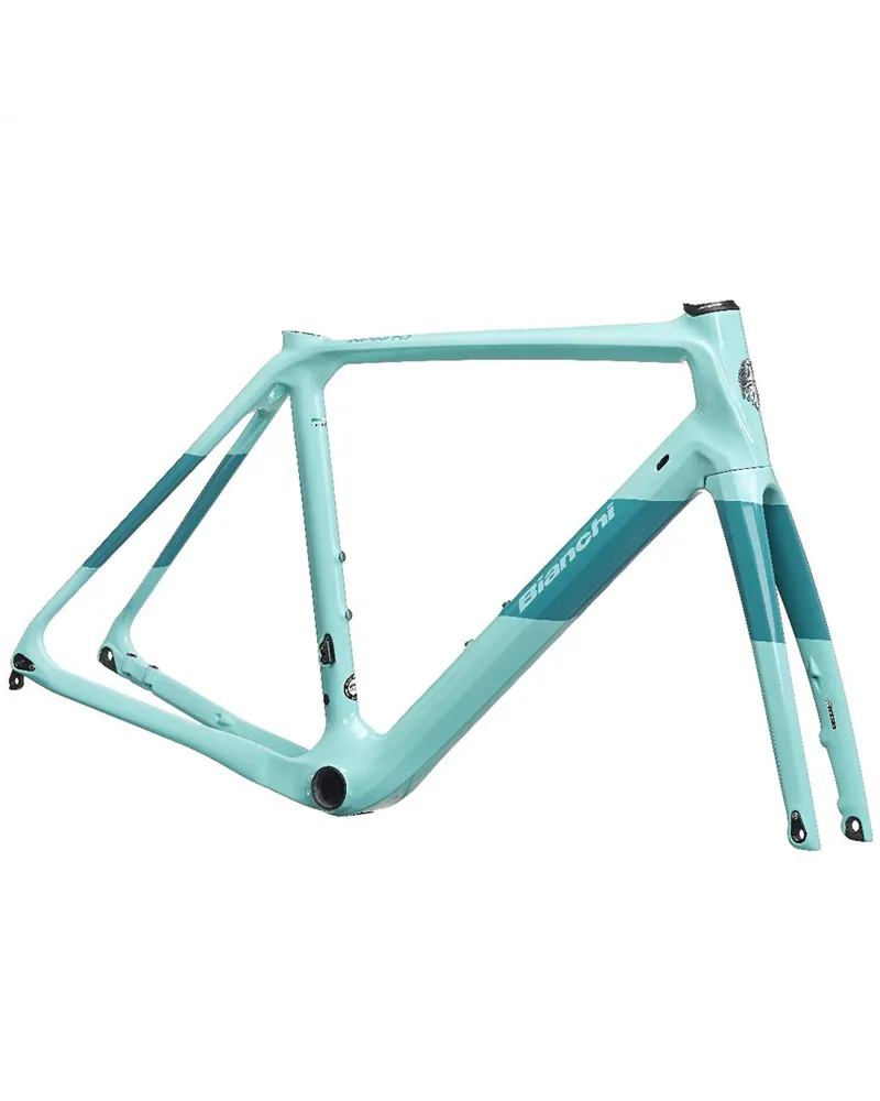 Bianchi Kit Telaio Infinito CV Carbon Disc, IC CK16/Dark Turquoise Glossy MY22