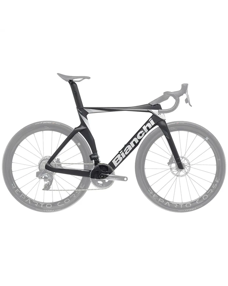 Bianchi Kit Telaio Oltre Pro Disc Carbon, XK Graphite/White Full Matt MY24
