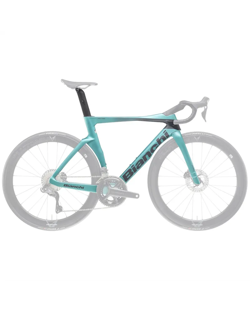 Bianchi Kit Telaio Oltre Pro Disc Carbon, ZF CK Metallic/Graphite Matt MY24