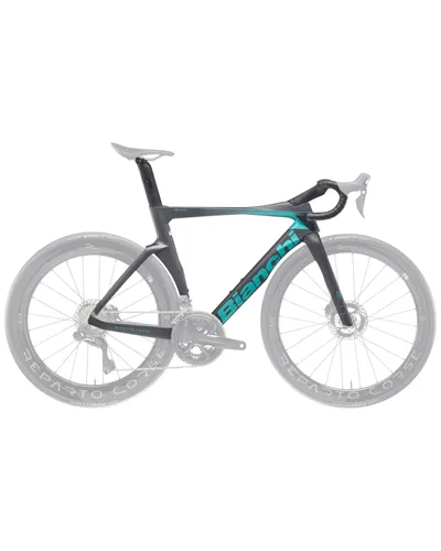 Bianchi Kit Telaio Oltre RC Disc Carbon, ZW Carbon/CK Metallic Matt MY24