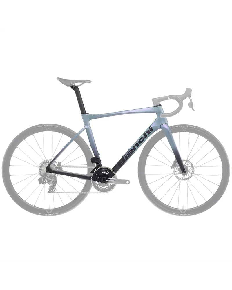 Bianchi Frameset Specialissima Pro Disc Carbon, MV Carbon/Graphite Irid-Black MY24