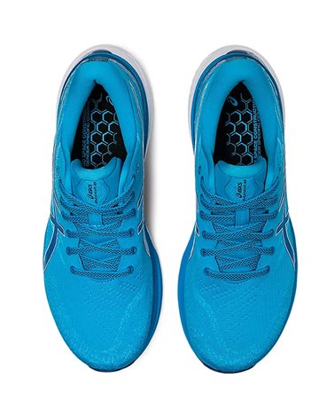 Asics Gel-Kayano 29 Men's Running Shoes, Island Blue/White