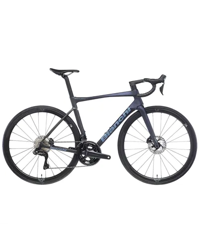 Bianchi Specialissima Comp Sram Rival AXS E1 12v, B9 Graphite/Metallic Celeste/CK16 Glossy MY26