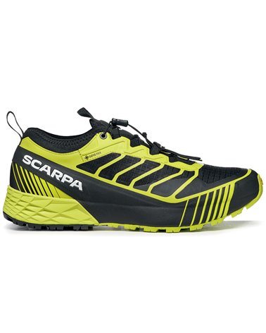 Scarpa Ribelle Run GTX Gore-Tex Men's Trail Running Shoes, Black/Lime