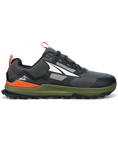 Altra Lone Peak 7 Men's Trail Running Shoes, Black/Gray