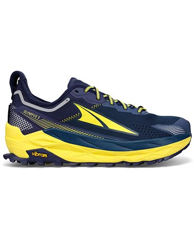 Altra Olympus 5 Men's Trail Running Shoes, Navy Blue