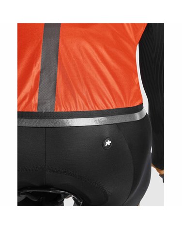 Assos Equipe RS S9 Men's Waterproof Vest, Propeller Orange