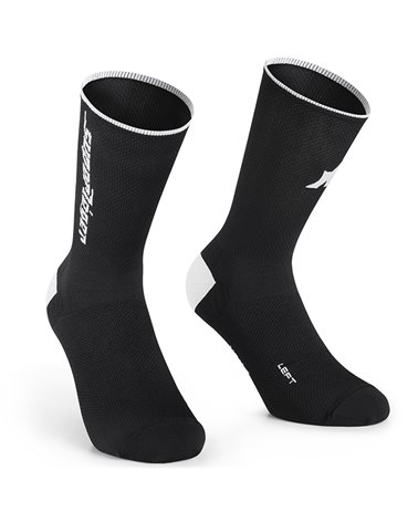 Assos RS Superléger Cycling Socks, Black Series