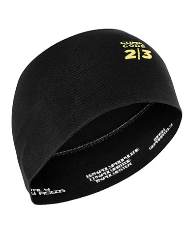 Assos Spring Fall Headband Fascia Testa, Black Series